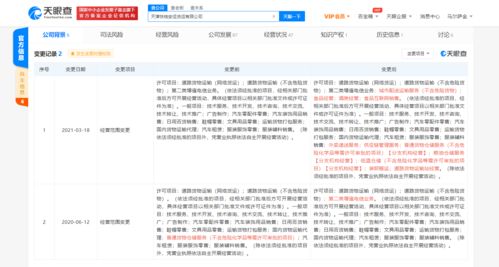 滴滴貨運經(jīng)營范圍新增外賣遞送服務(wù) 食品互聯(lián)網(wǎng)銷售等