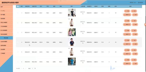 精品微信小程序ssm的童裝購買購物商城平臺網(wǎng)站 后臺 前后分離vue